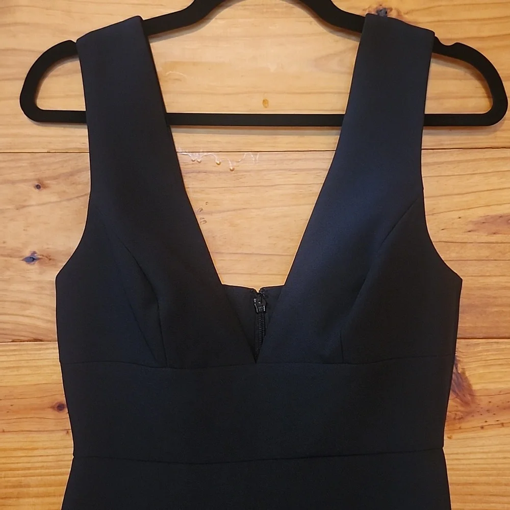 BCBGMaxAzria Black High Low prom Formal Dress NWT 4 - Picture 4 of 12